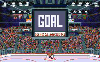Wayne Gretzky Hockey atari screenshot