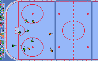 Wayne Gretzky Hockey atari screenshot