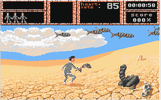 Weird Dreams atari screenshot