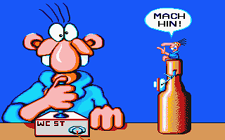 Werner Mach Hin! atari screenshot