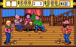 Western Games atari screenshot