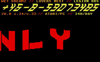Wet Dreamz BBS Demo VI — screenshot 1