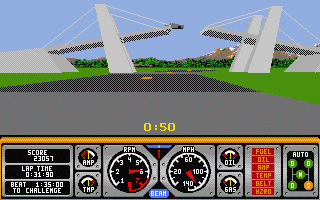 Wheels of Fire atari screenshot