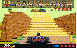 Wheels of Fire atari screenshot