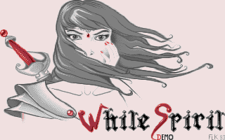 White Spirit Demo atari screenshot