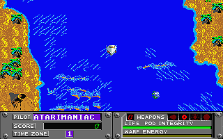 Whitewater Madness atari screenshot