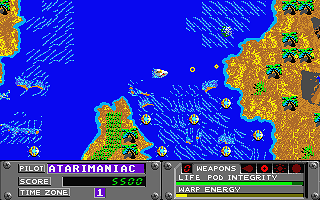 Whitewater Madness atari screenshot