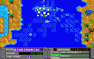 Whitewater Madness atari screenshot