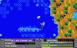 Whitewater Madness atari screenshot