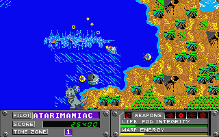 Whitewater Madness atari screenshot