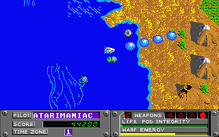 Whitewater Madness atari screenshot