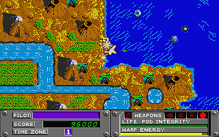 Whitewater Madness atari screenshot