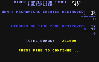 Whitewater Madness atari screenshot
