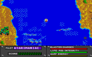 Whitewater Madness atari screenshot