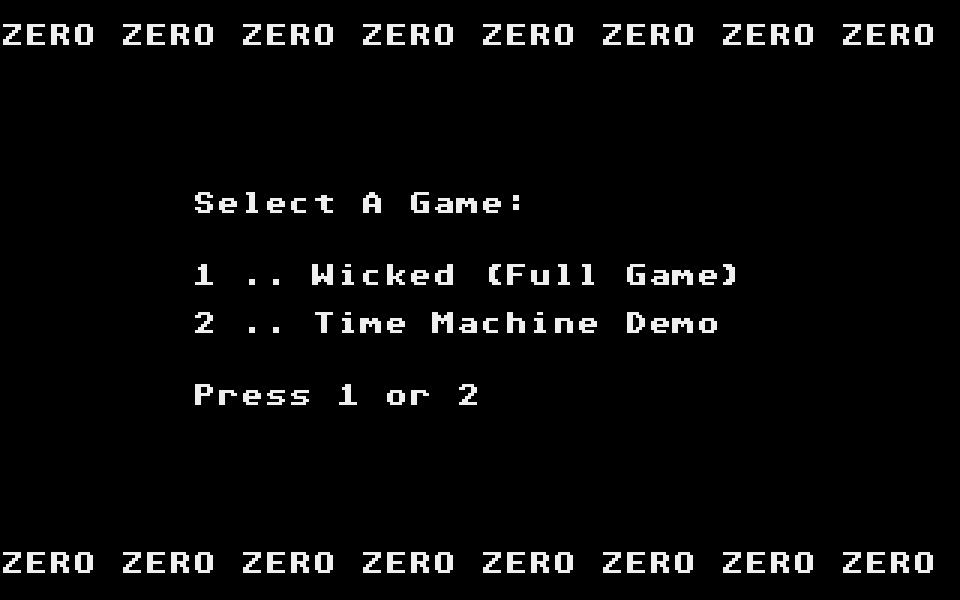 Wicked atari screenshot