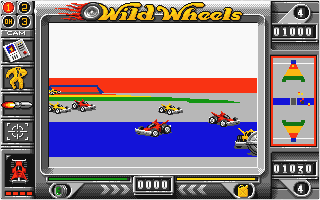 Wild Wheels atari screenshot