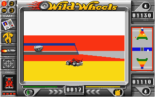 Wild Wheels atari screenshot