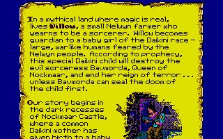 Willow atari screenshot