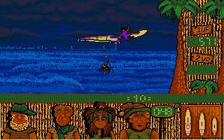 Wind Surf Willy atari screenshot