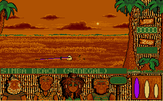 Wind Surf Willy atari screenshot
