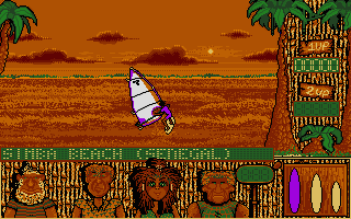 Wind Surf Willy atari screenshot