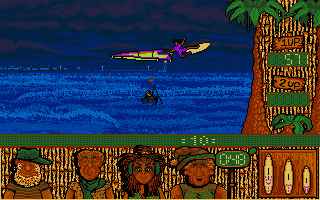 Wind Surf Willy atari screenshot