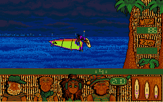 Wind Surf Willy atari screenshot