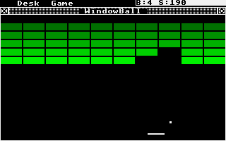 WindowBall atari screenshot