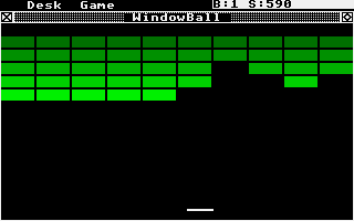 WindowBall atari screenshot