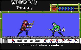 Windwalker atari screenshot