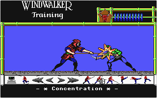 Windwalker atari screenshot