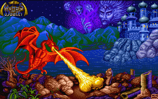 Wings of Death atari screenshot