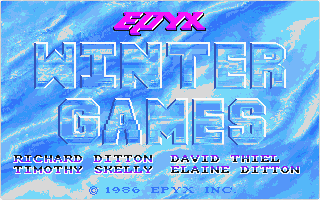 Winter Gold atari screenshot