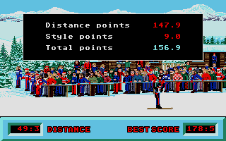 Winter Olympiad '88 atari screenshot