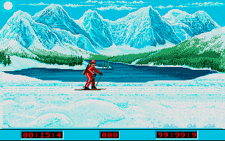 Winter Olympiad '88 atari screenshot