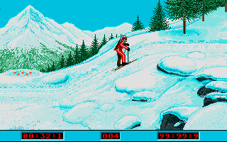 Winter Olympiad '88 atari screenshot