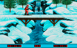 Winter Olympiad '88 atari screenshot