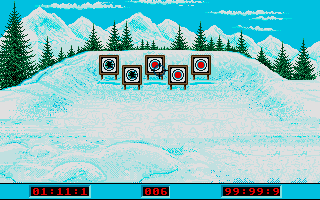 Winter Olympiad '88 atari screenshot