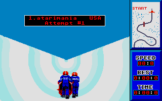 Winter Olympiad '88 atari screenshot