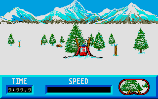 Winter Olympiad '88 atari screenshot