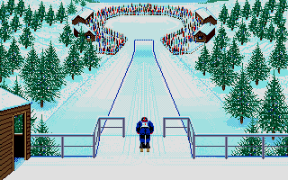 Winter Olympiad '88 atari screenshot