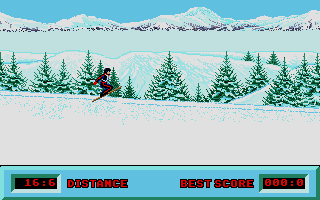 Winter Olympiad '88 atari screenshot