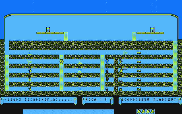 Wizard Royal atari screenshot