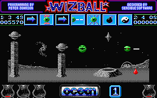 Wizball atari screenshot