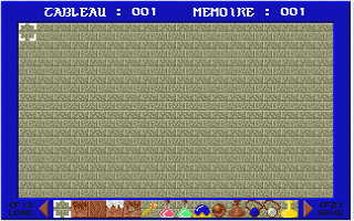 Wizz Editor atari screenshot