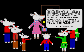 Wolf and the 7 Kids (The) atari screenshot