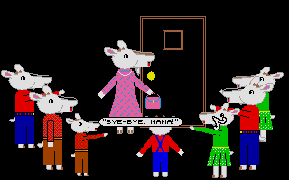 Wolf and the 7 Kids (The) atari screenshot