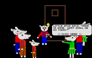Wolf and the 7 Kids (The) atari screenshot