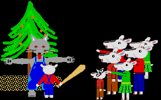 Wolf and the 7 Kids (The) atari screenshot