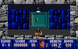 Wolfenstein 3D atari screenshot